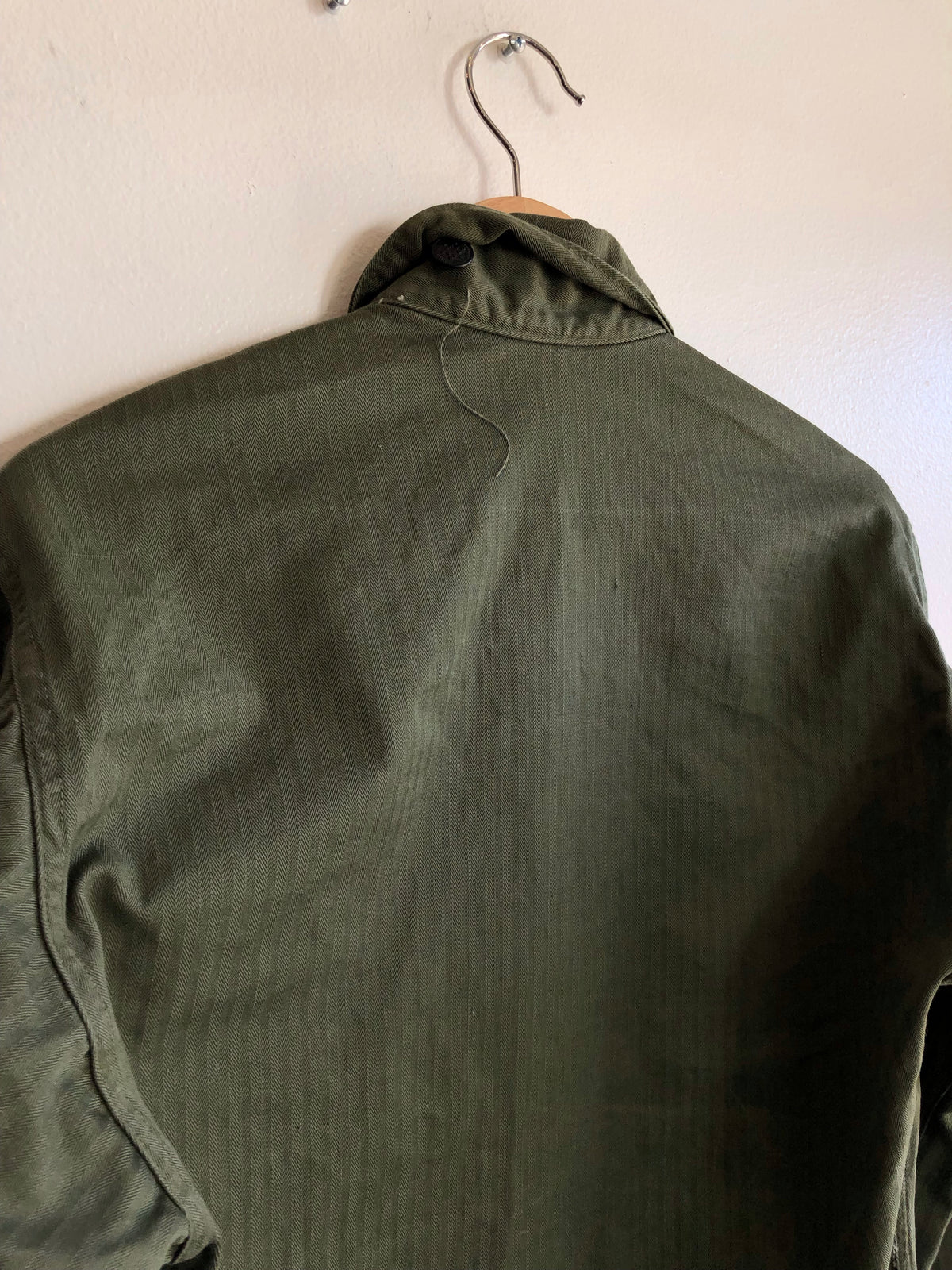 Vintage 1940/50’s U.S. Army HBT 13-Star Button Up Shirt - La Lovely Vintage 