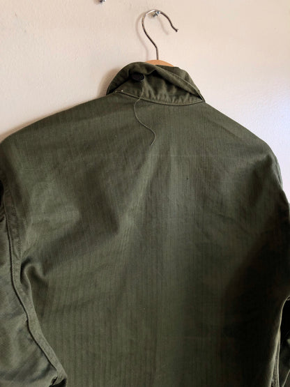 Vintage 1940/50’s U.S. Army HBT 13-Star Button Up Shirt - La Lovely Vintage 