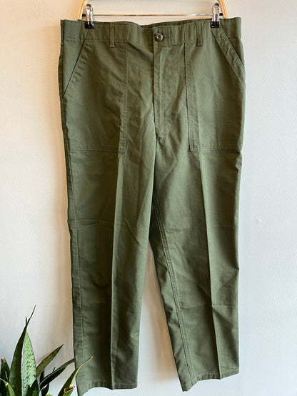 Vintage 1980's OG 507's Military Fatigues/Trousers