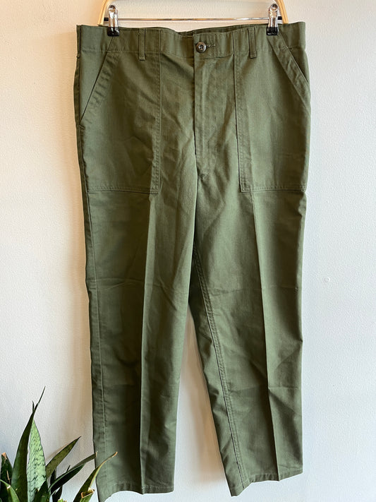 Vintage 1980's OG 507's Military Fatigues/Trousers