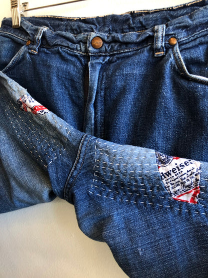 Vintage 1960’s Maverick by Blue Bell Denim Jeans - La Lovely Vintage 