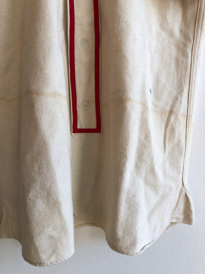 Vintage 1950’s “Broderick and Gibbons” Wool Baseball Jersey - La Lovely Vintage 