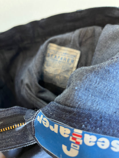 Vintage 1970's Seafarer Flared Denim Jeans