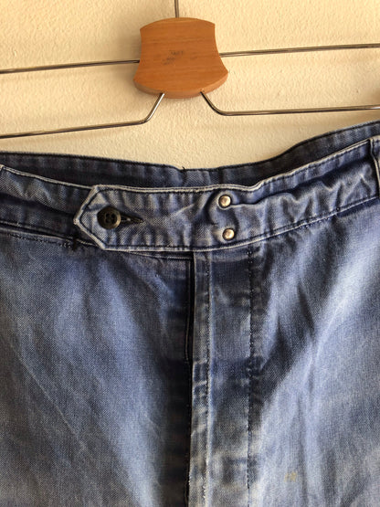 Vintage French Moleskin Work Pants - La Lovely Vintage 