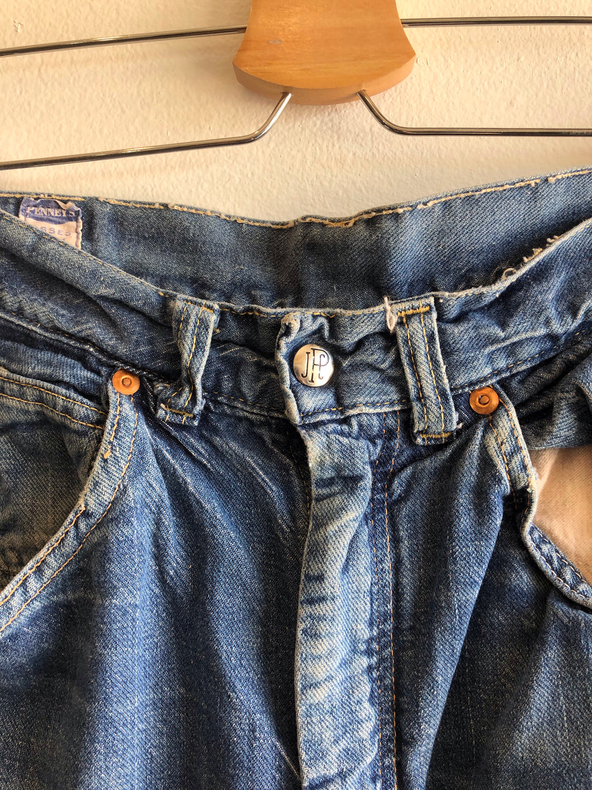 Vintage 1960’s Foremost Half-Selvedge Women’s Denim Jeans - La Lovely Vintage 
