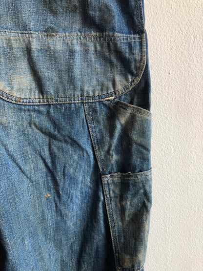 Vintage 1940/1950’s O’Bryan Bros “Duck Head” Denim Overalls - La Lovely Vintage 