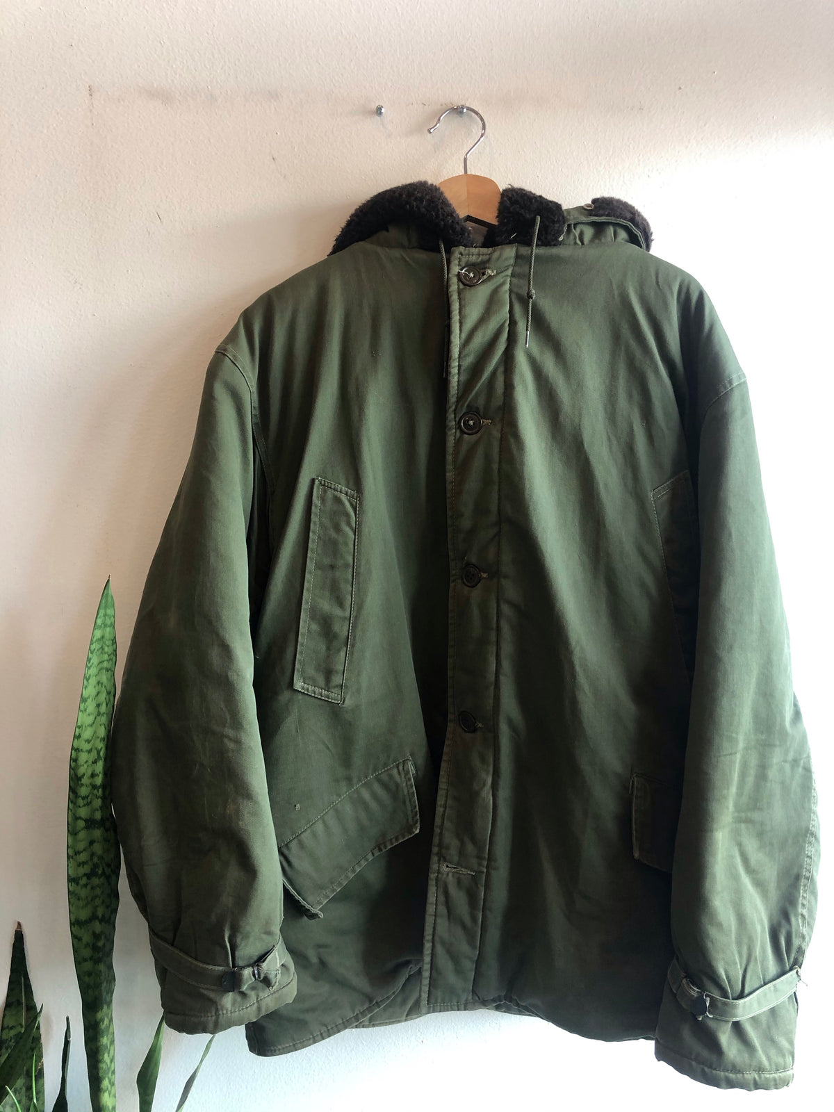Vintage 1950’s Air Force B-9 Hooded Parka - La Lovely Vintage 