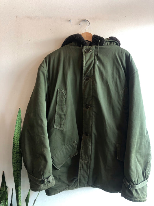 Vintage 1950’s Air Force B-9 Hooded Parka - La Lovely Vintage 