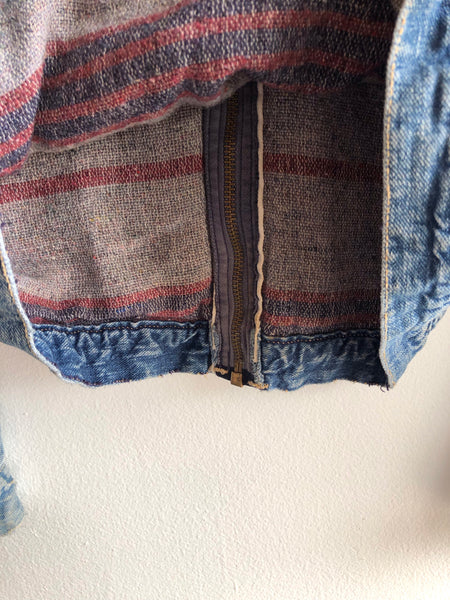 Vintage 1950’s PowrHouse Blanket-Lined Denim Type 2 Style Jacket
