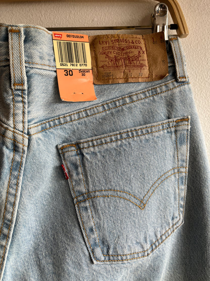 Vintage 1990’s Deadstock Levi’s 501 Denim Jeans