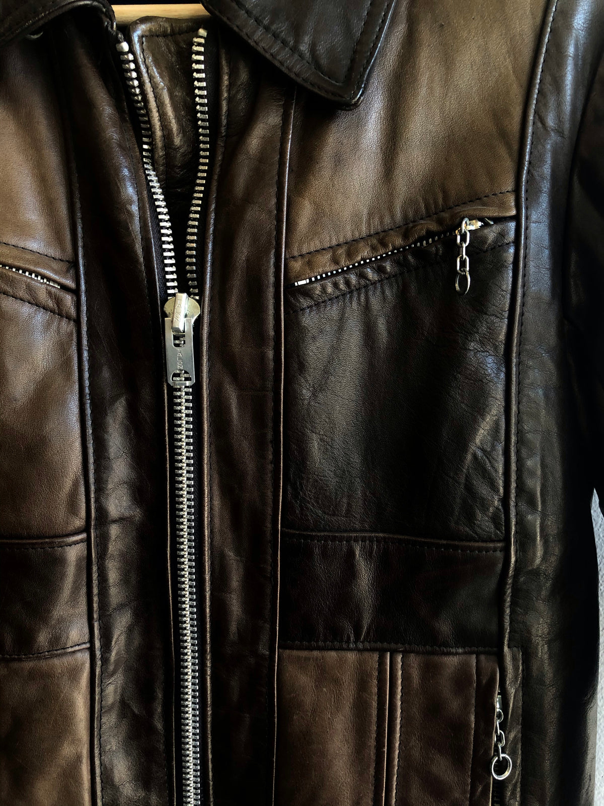 Vintage 1970s Schott Leather Motorcycle Jacket - La Lovely Vintage 