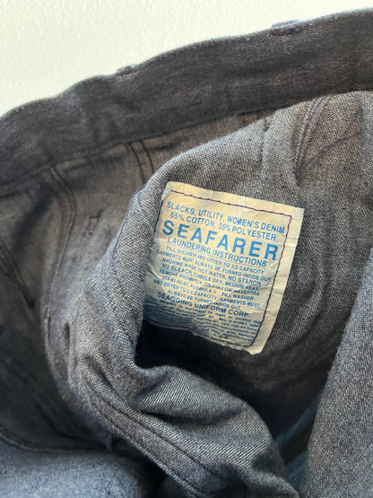 Vintage 1970's Seafarer Flared Denim Jeans