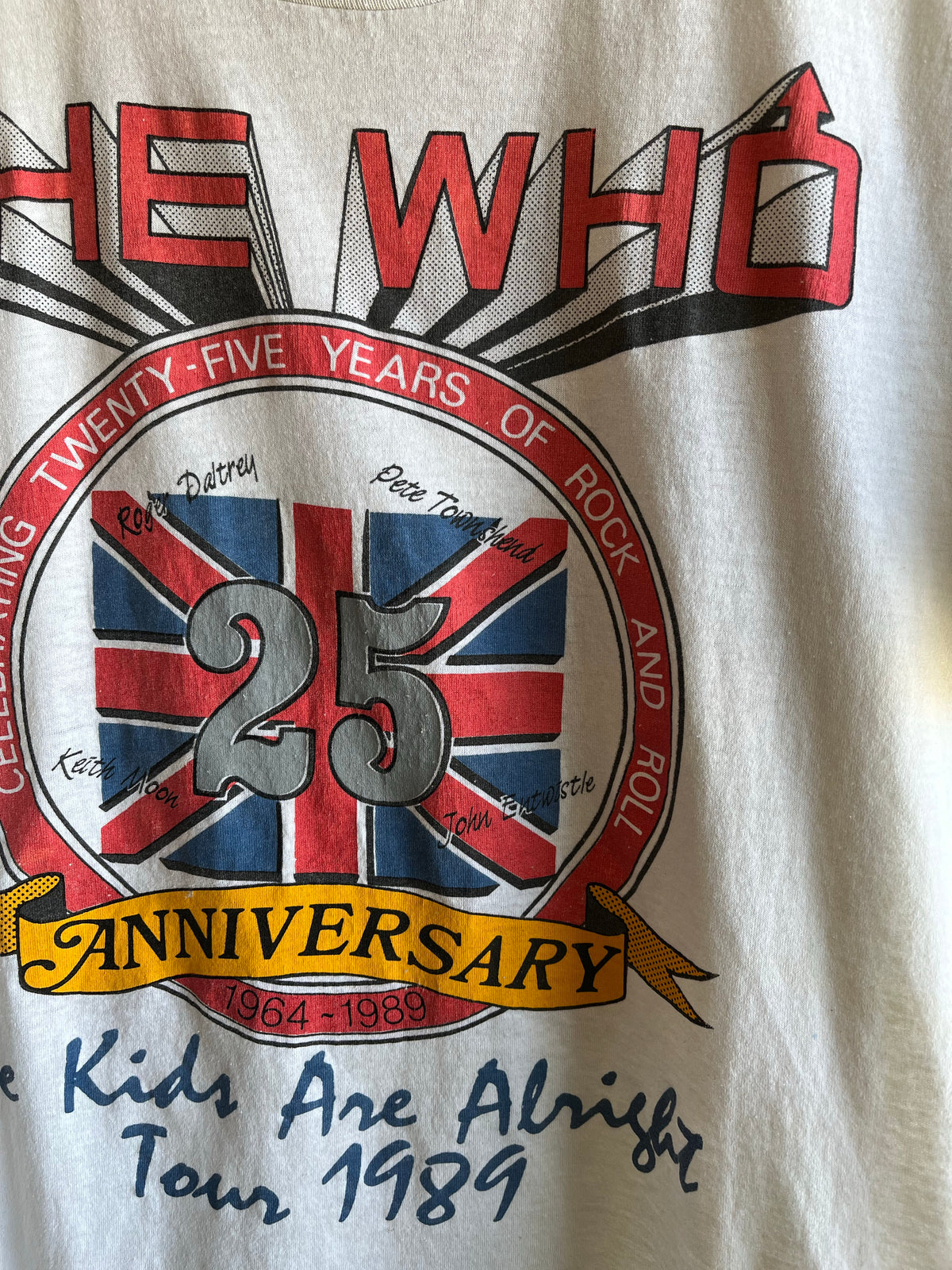 Vintage 1989 The Who Tour T-Shirt - La Lovely Vintage 