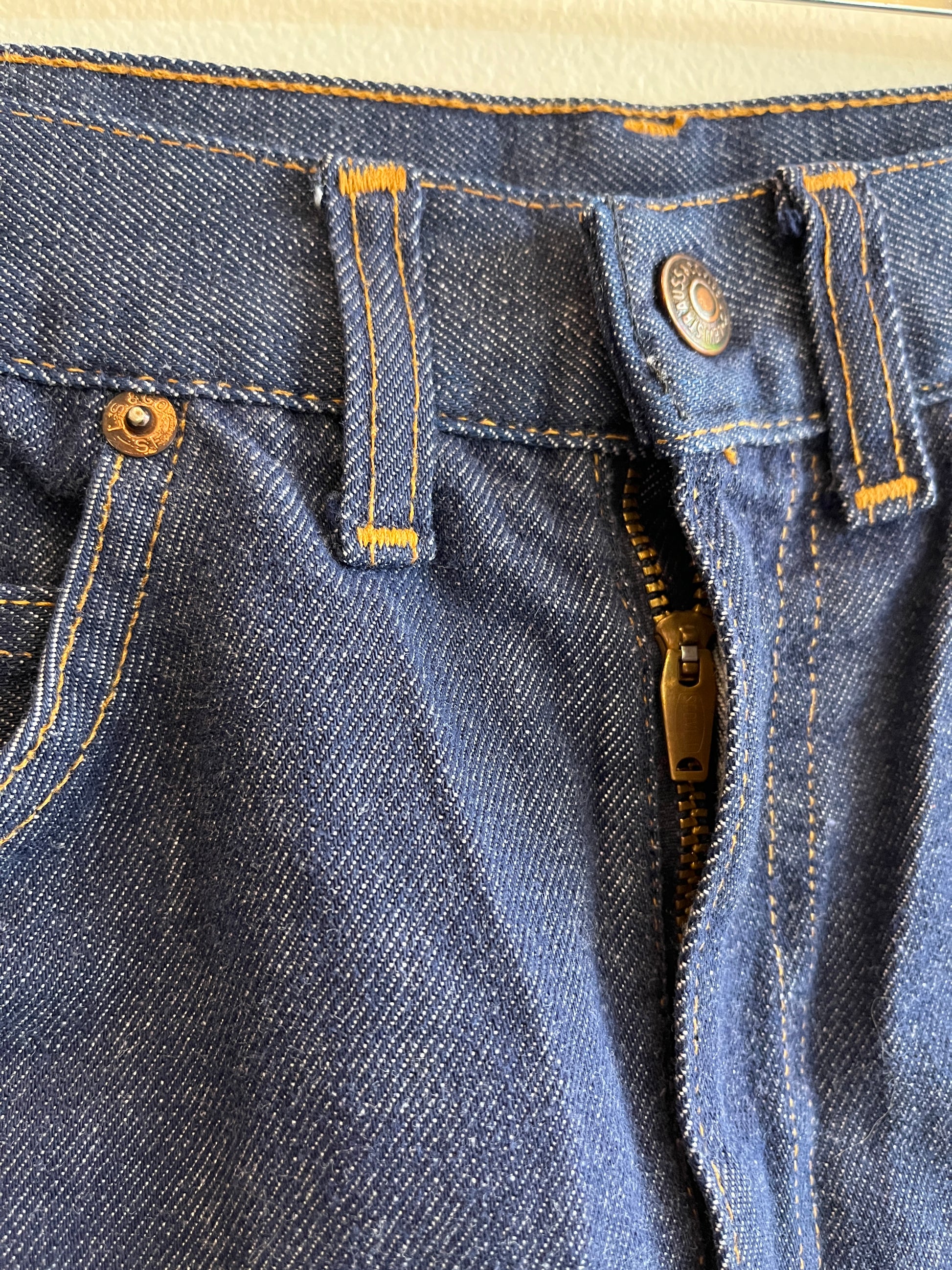 Vintage 1960’s Levi’s “Big E” Denim Shorts - La Lovely Vintage 