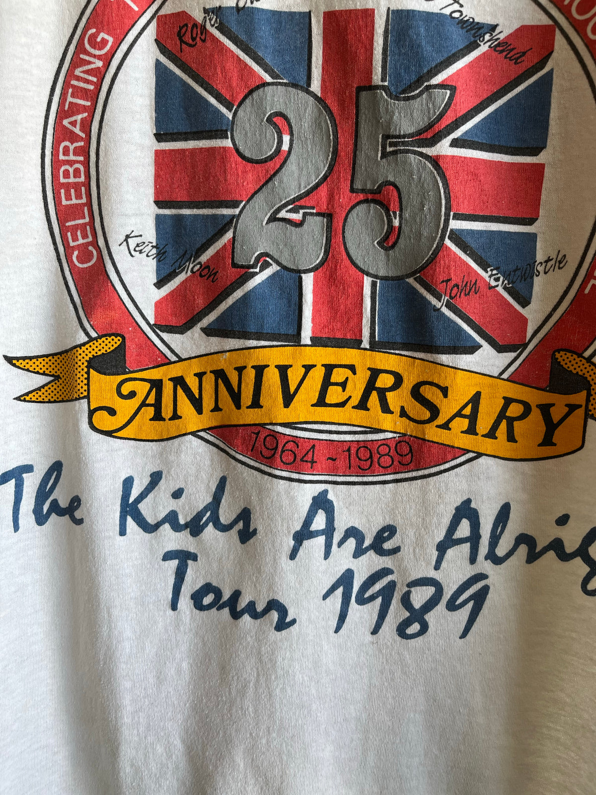 Vintage 1989 The Who Tour T-Shirt - La Lovely Vintage 