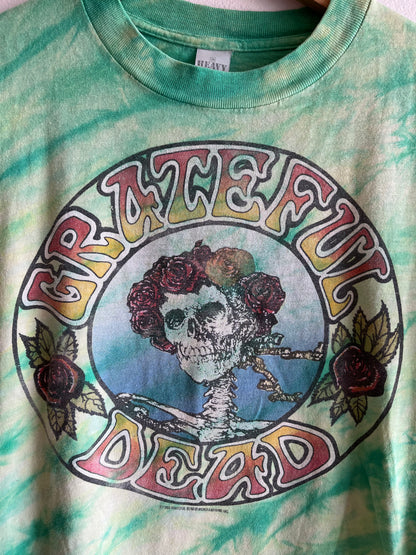 Authentic Vintage 1986 Grateful Dead “Green Tie Dye” T-Shirt - La Lovely Vintage 