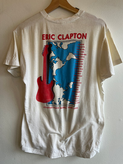 Vintage 1990 Eric Clapton Tour T-Shirt