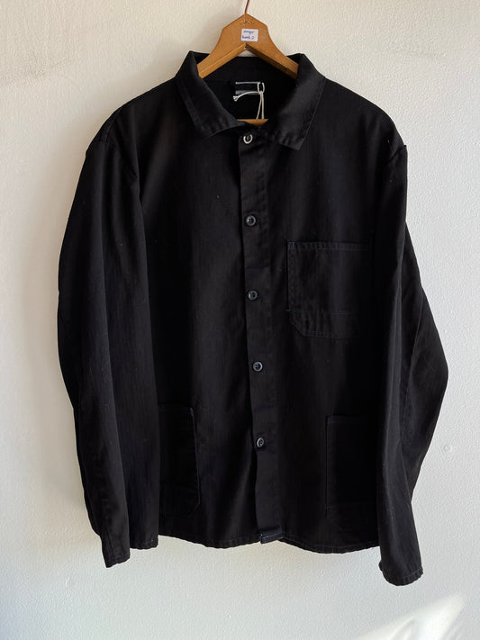Vintage 1970’s Black HBT French Chore Coat