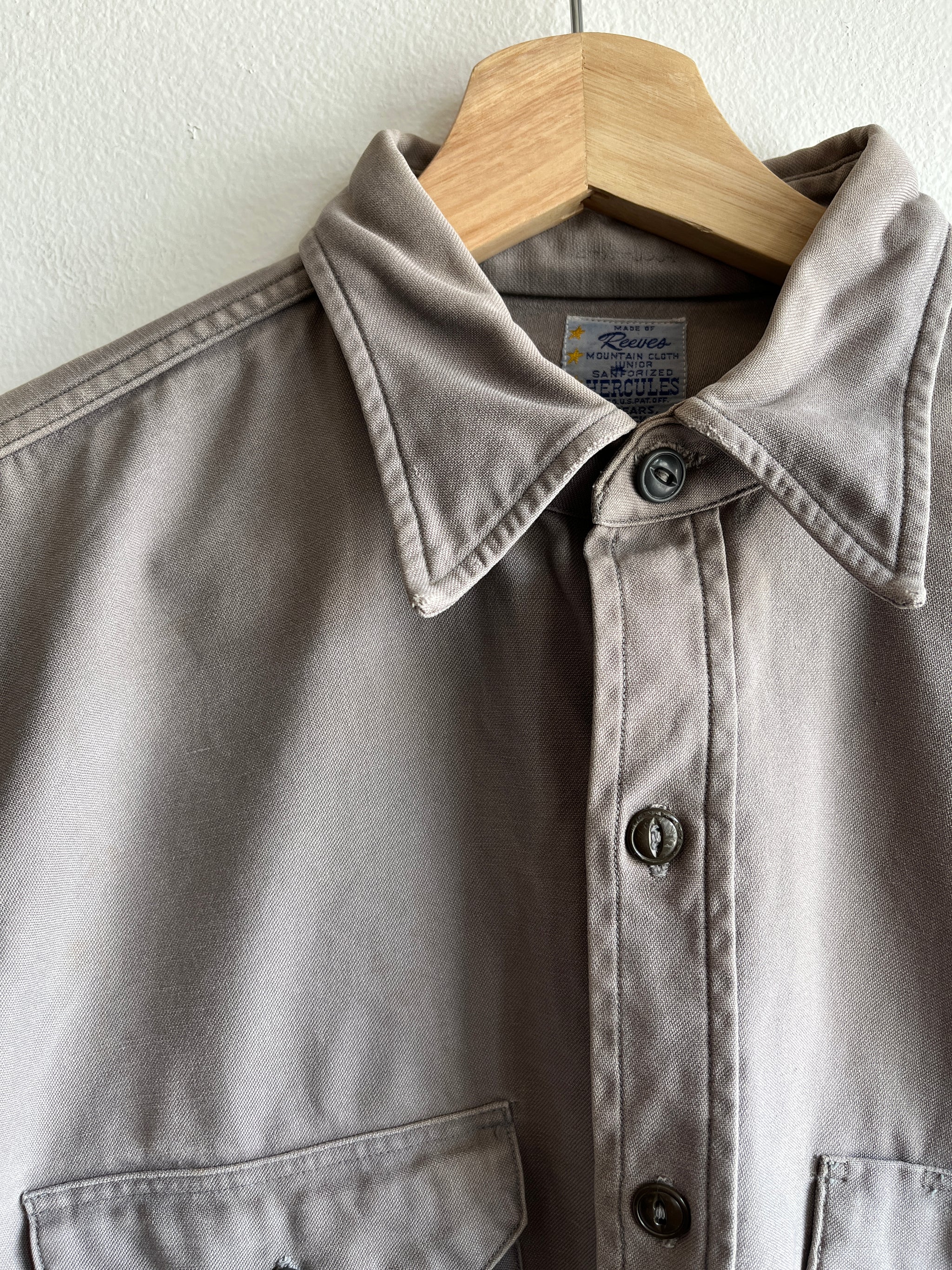 Vintage 1950's Hercules Mountain Cloth Work Shirt – La Lovely Vintage