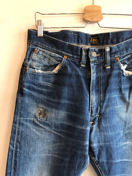 Vintage 1950’s Lee Riders Center Patch Denim Jeans