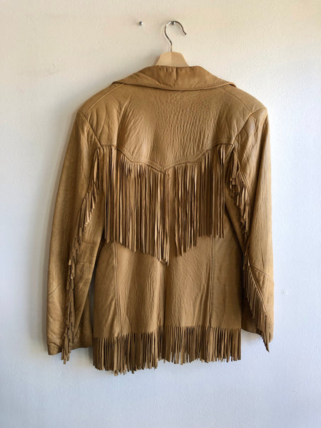 Vintage 1950’s “Geronimo” Leather Fringe Jacket