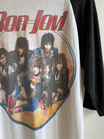 Vintage 1987 Bon Jovi Tour T-Shirt - La Lovely Vintage 