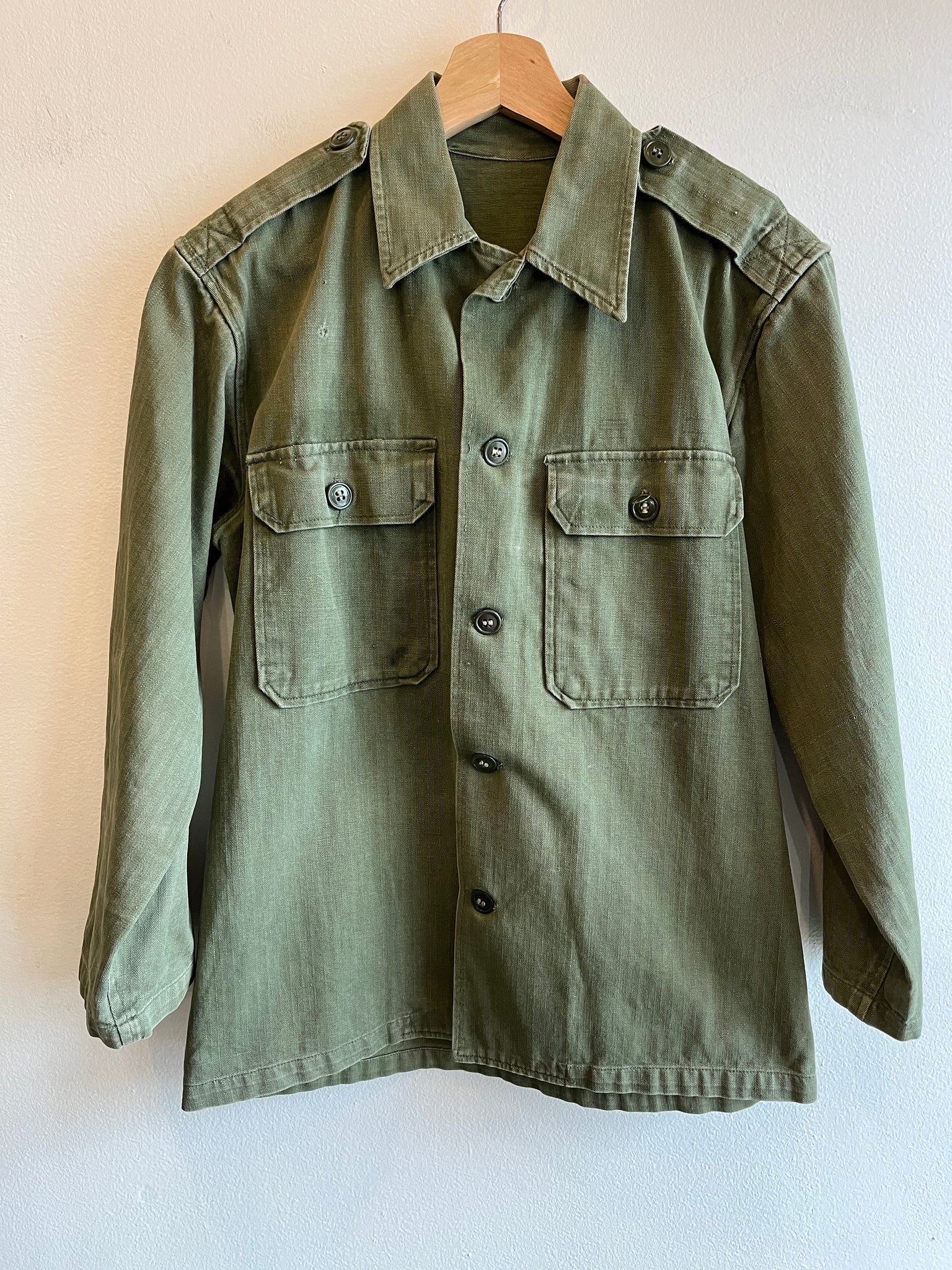 Vintage 1950’s HBT Military Shirt