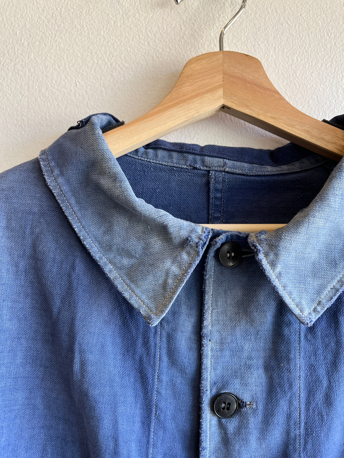 Vintage 1940/1950’s French Moleskin Chore Coat - La Lovely Vintage 