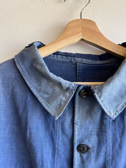 Vintage 1940/1950’s French Moleskin Chore Coat - La Lovely Vintage 