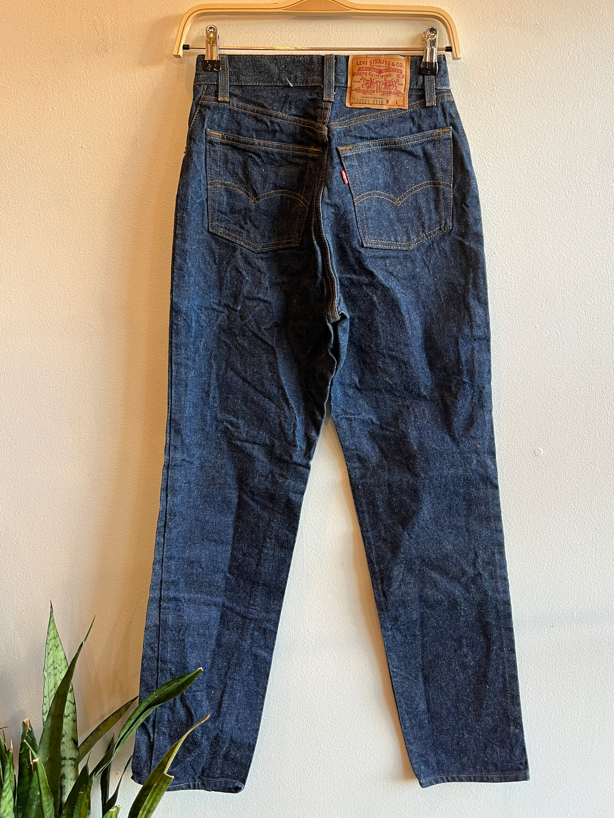 Vintage 1980’s One-Wash Levi’s 501 Denim Jeans - La Lovely Vintage 