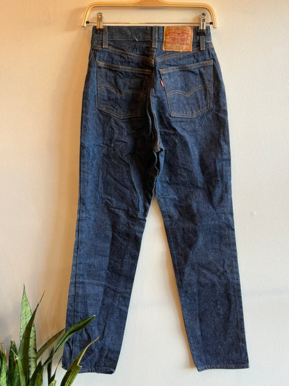 Vintage 1980’s One-Wash Levi’s 501 Denim Jeans - La Lovely Vintage 