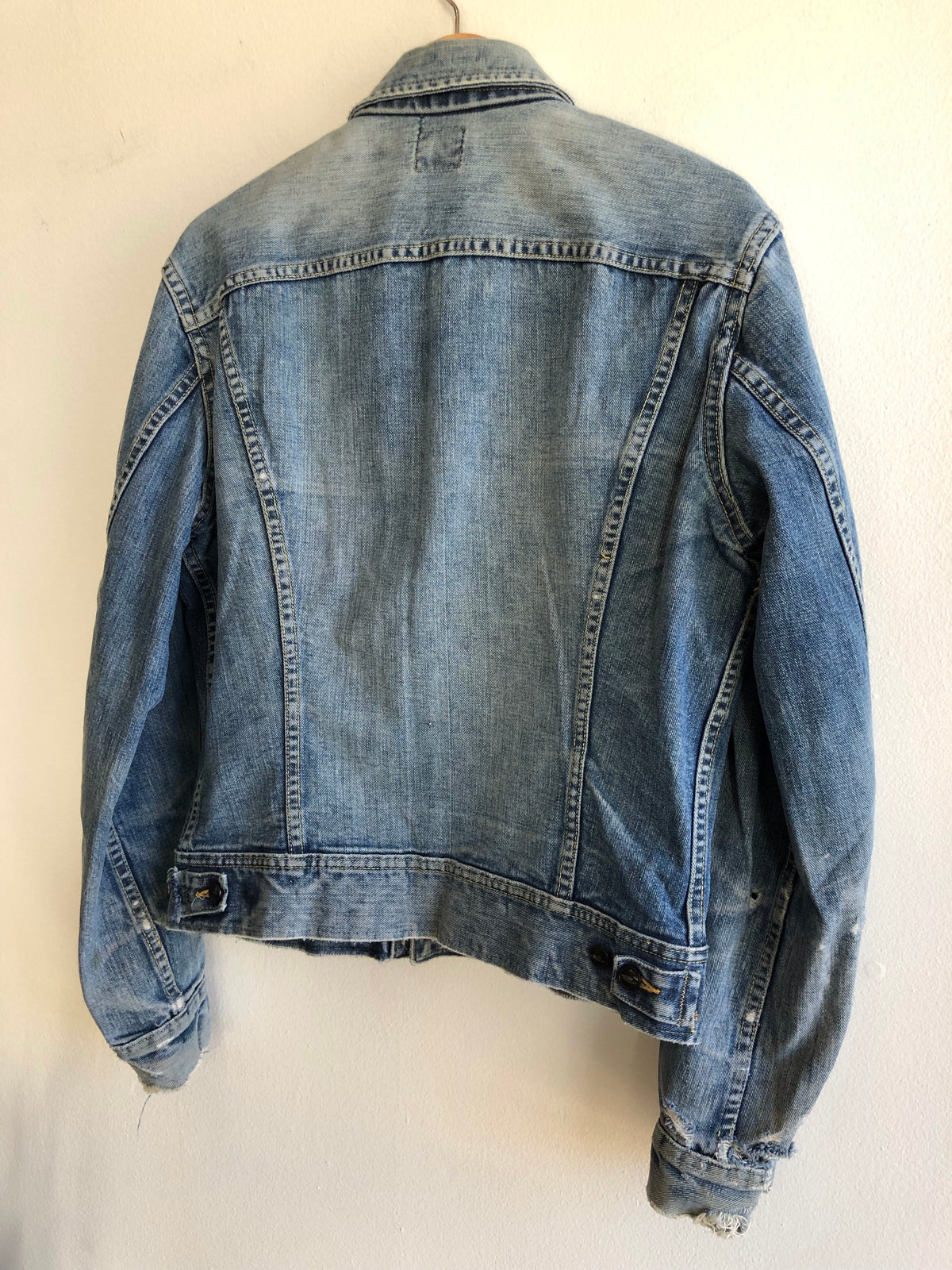 Vintage 1950’s Lee Rider 101-J Denim Trucker Jacket - La Lovely Vintage 