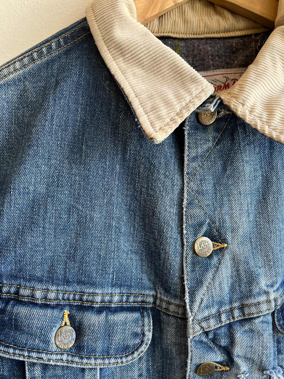 Vintage 1970’s Lee Stormrider denim trucker jacket - La Lovely Vintage 