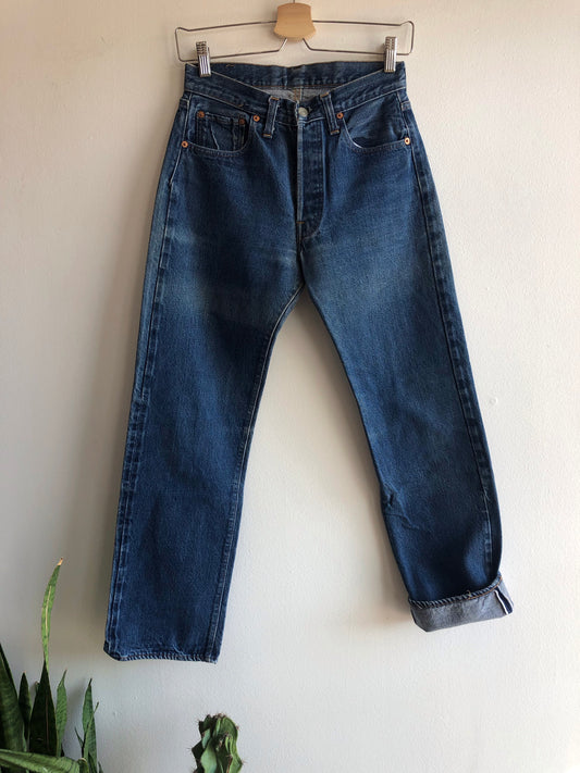 Vintage 1970’s Levi’s 501 Selvedge Denim Jeans - La Lovely Vintage 