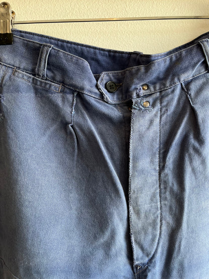 Vintage 1960’s French Workwear Moleskin Pants