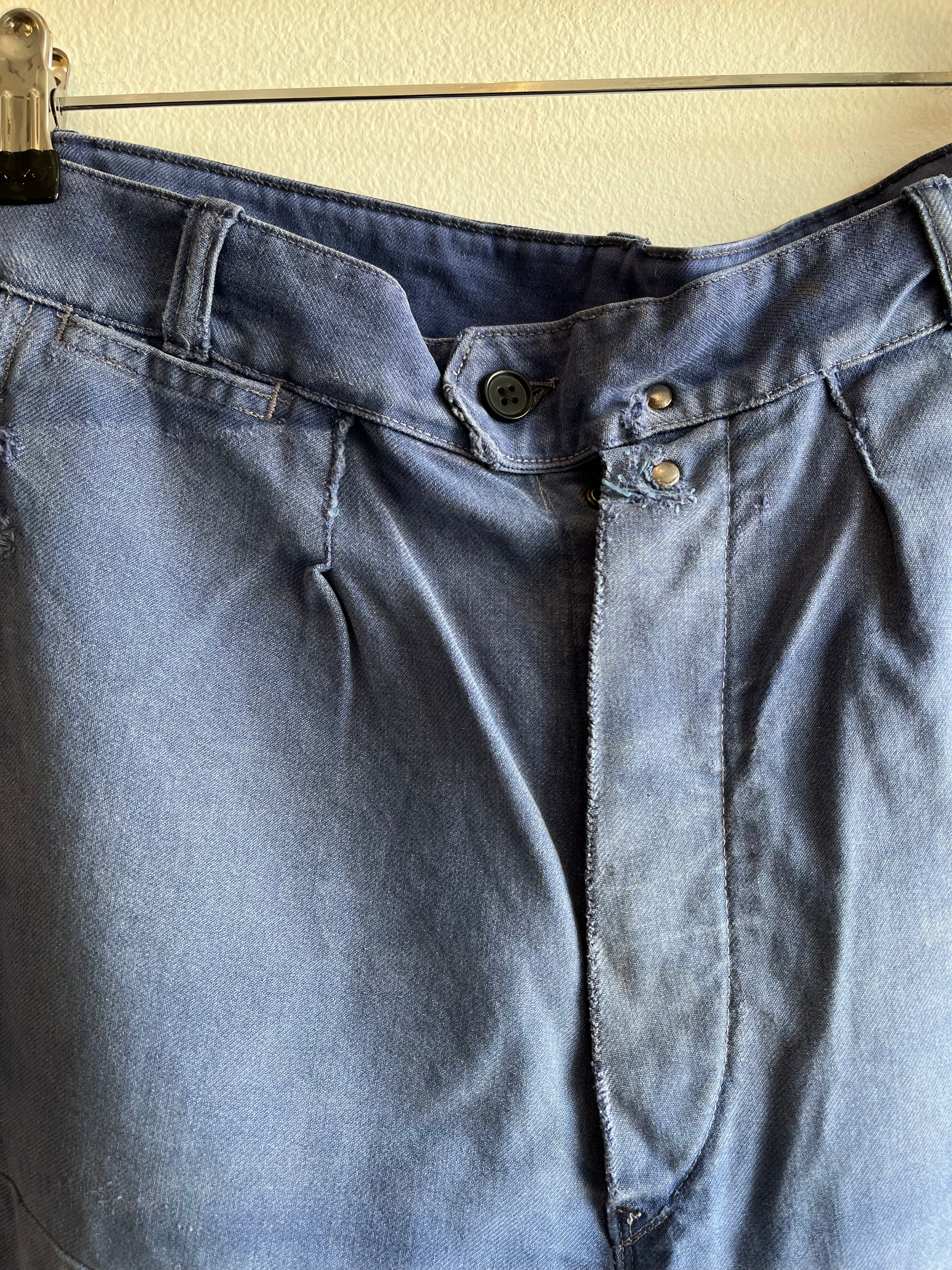 Vintage 1960's French Workwear Moleskin Pants – La Lovely Vintage