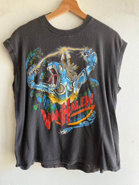 Vintage 1980’s Van Halen Sleeveless T-Shirt - La Lovely Vintage 