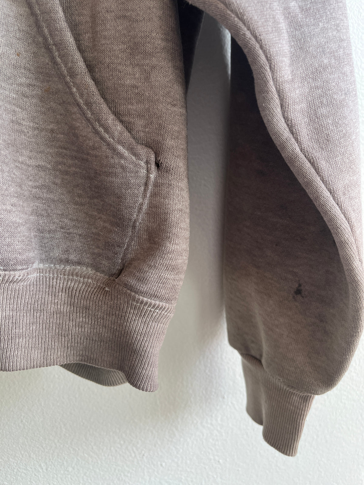 Vintage 1960/70’s Hooded Zip-Up Sweatshirt