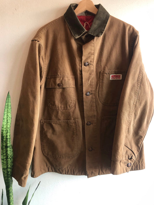 Vintage 1950/1960’s Powrhouse Duck Canvas Chore Coat w/ Liner - La Lovely Vintage 