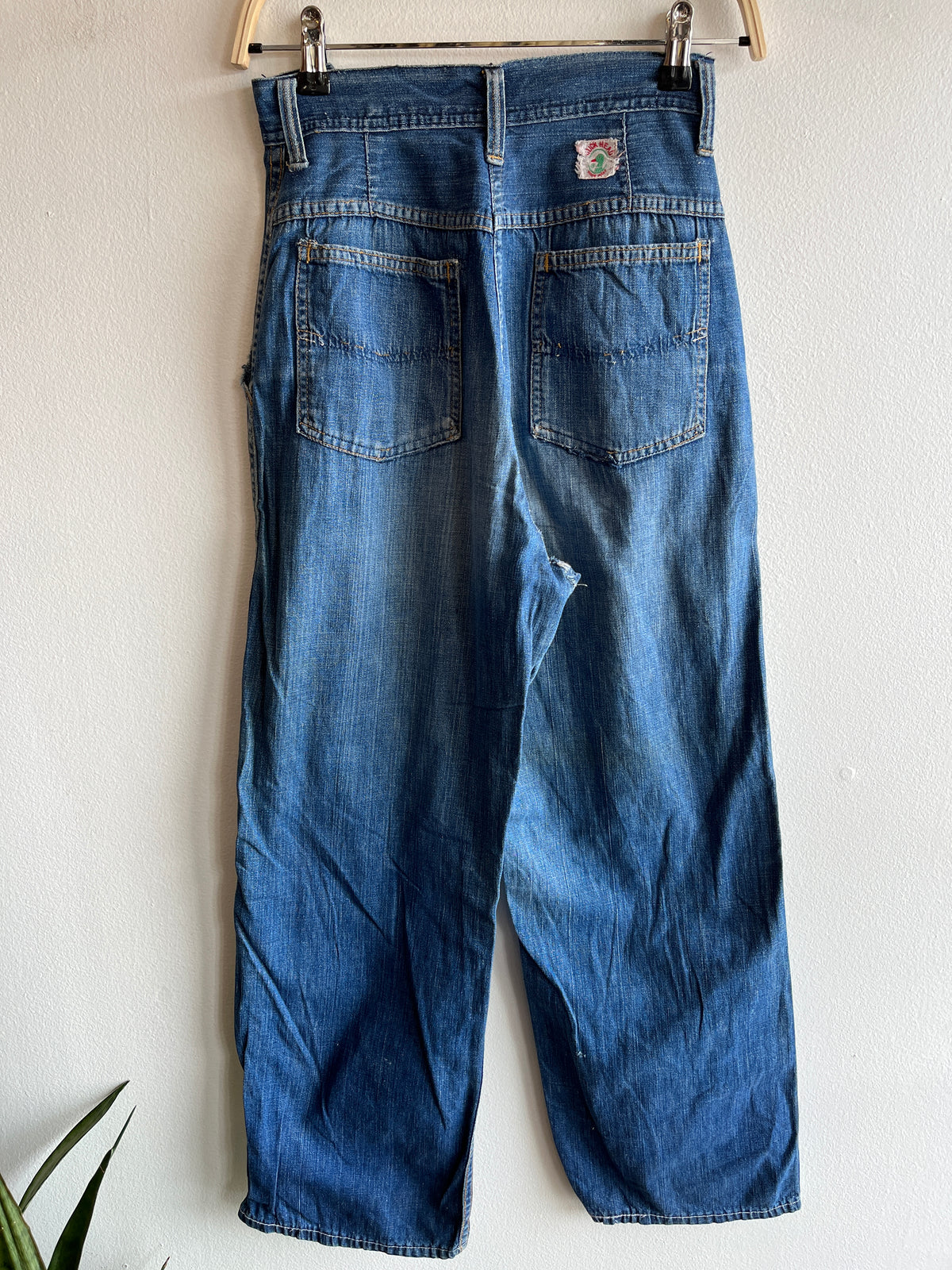 Vintage 1940/1950’s Duck Head Denim Side-Zip Jeans