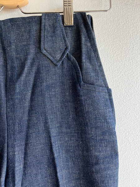 Vintage 1950’s  Prior Denver Deadstock Side-Zip Denim Jeans