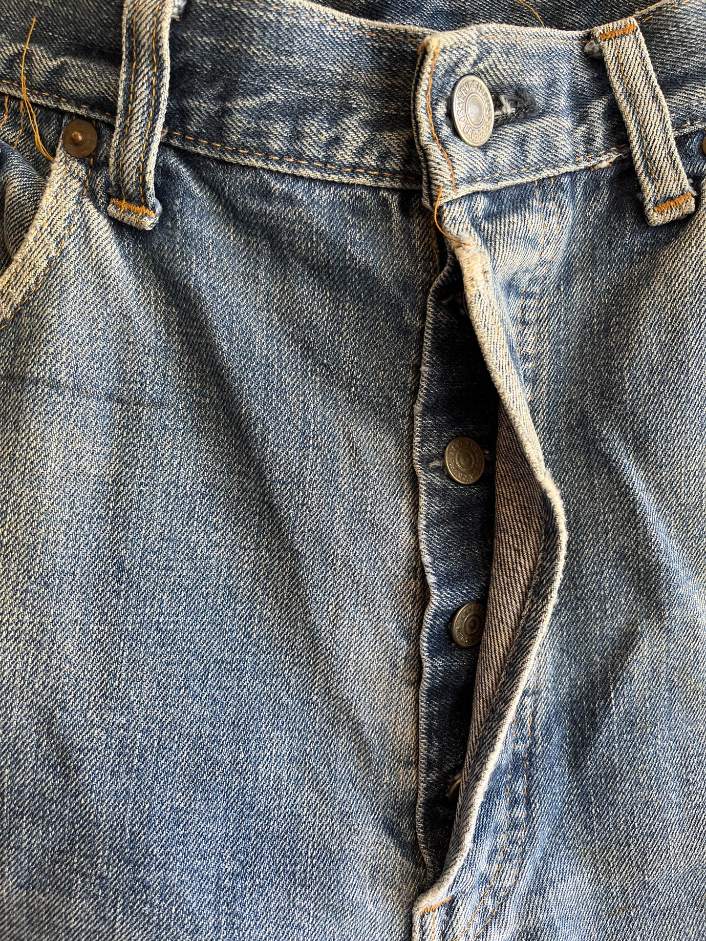 Vintage 1960’s Levi’s “Big E” 501 Selvedge Denim Shorts - La Lovely Vintage 