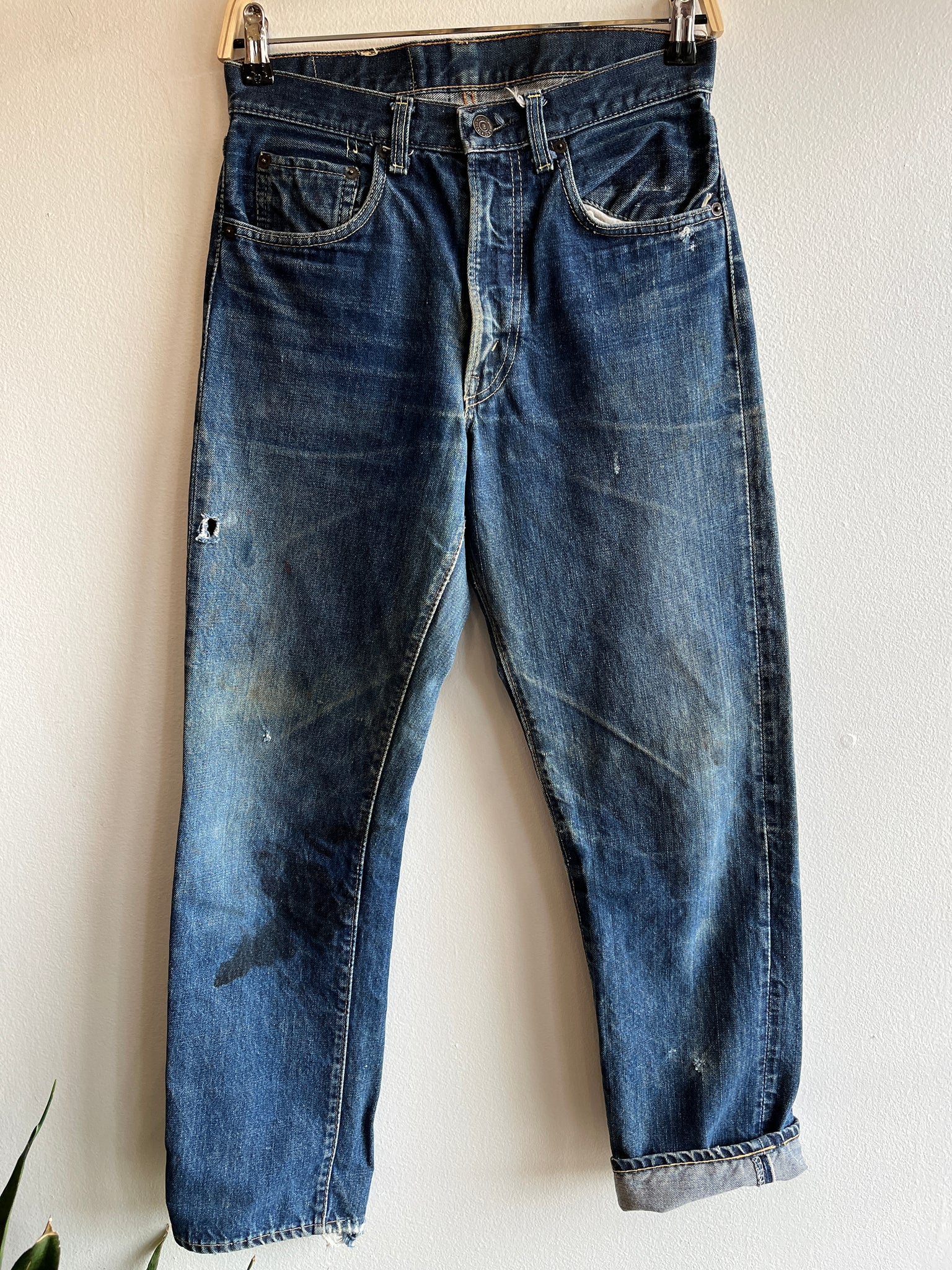 Vintage 1960's Levi's 505 Selvedge Denim Jeans – La Lovely Vintage