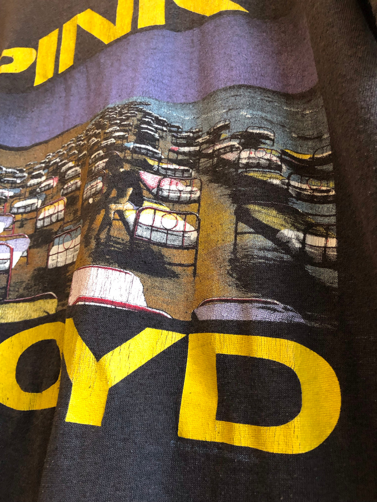 Vintage Pink Floyd 1987 World Tour T-Shirt