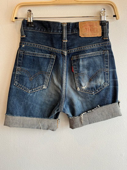 Vintage 1960’s Levi’s “Big E” 4170217 Denim Shorts - La Lovely Vintage 