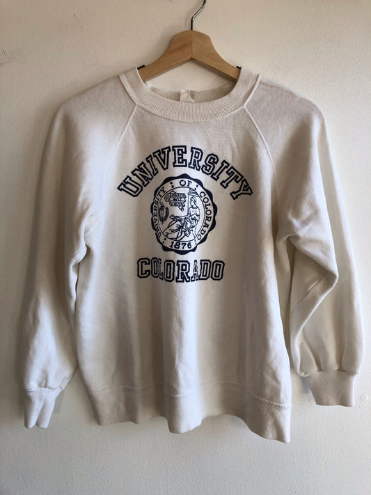 Vintage 1970’s University of Colorado Sweatshirt - La Lovely Vintage 