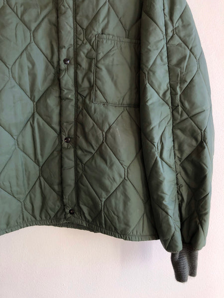 Vintage 1970’s Military Quilted Jacket