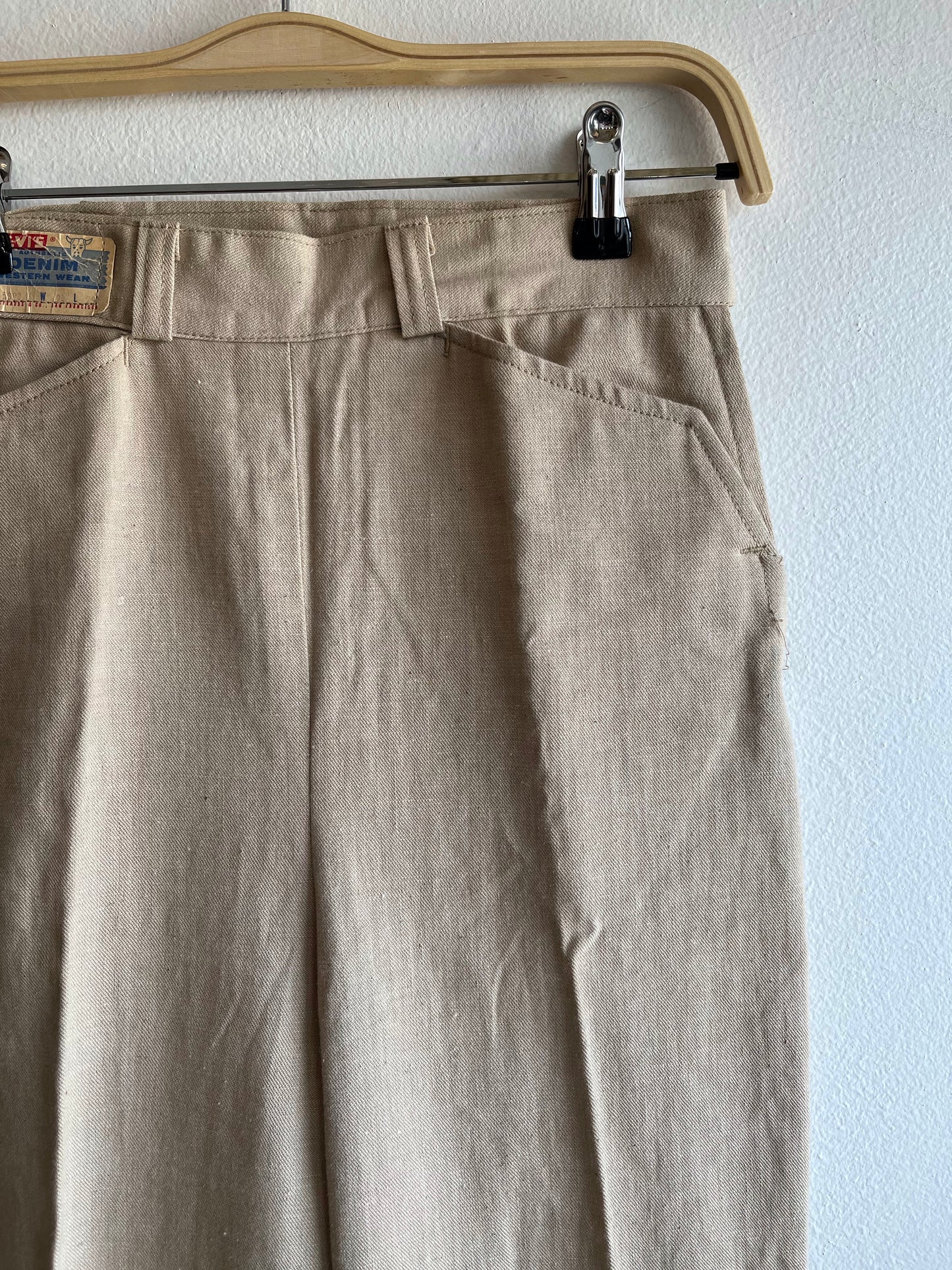Vintage Deadstock 1950's Lady Levi's Shorthorn Side-Zip Pants - La Lovely Vintage 