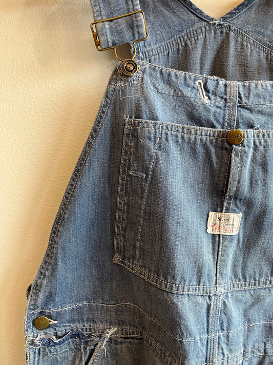 Vintage 1960’s Sears Denim Overalls