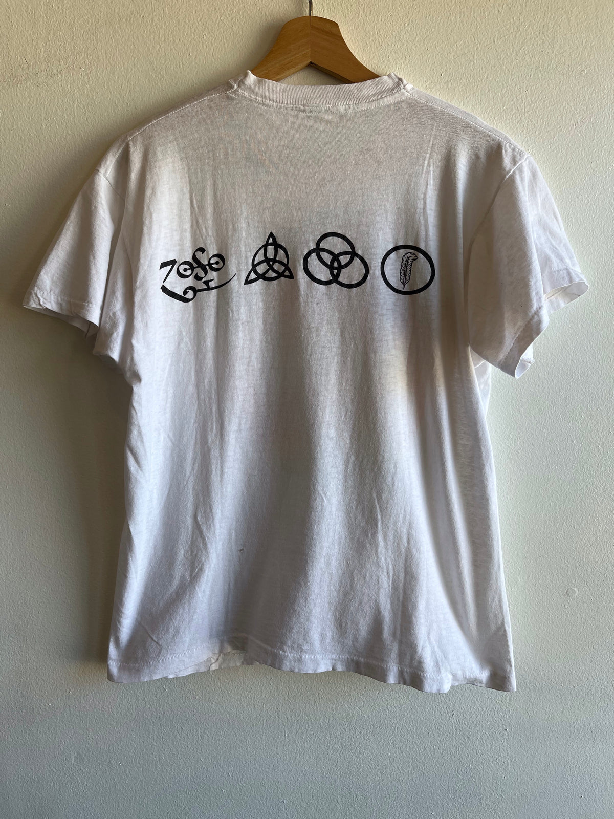 Vintage 1984 Led Zeppelin Swan Song T-Shirt - La Lovely Vintage 